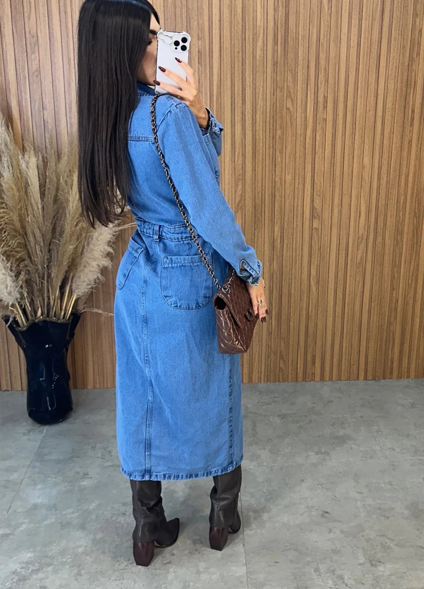 Vestido Luiza Jeans