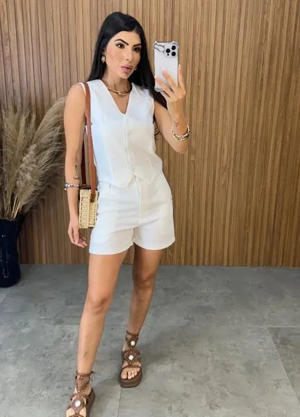 Conjunto Lia Alfaiataria - Off