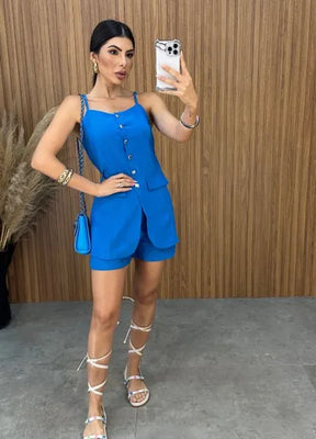Conjunto Babi - Azul