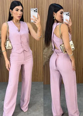 Conjunto Flay - Rosa