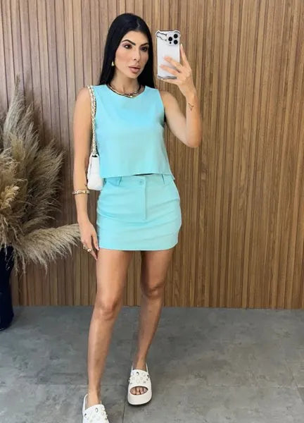 Conjunto Vanessa - Azul