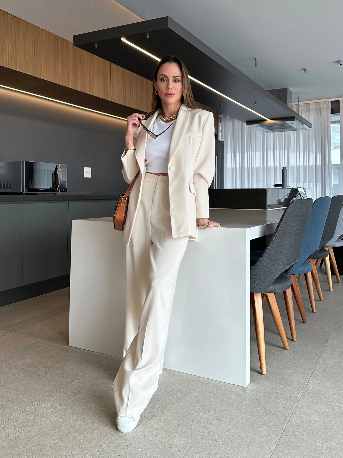Conjunto Blazer Alfaiataria Antonella