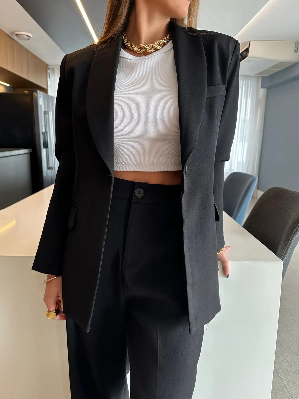Conjunto Blazer Alfaiataria Antonella