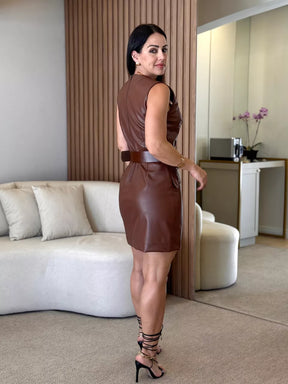 Vestido Courino Leticia Macedo