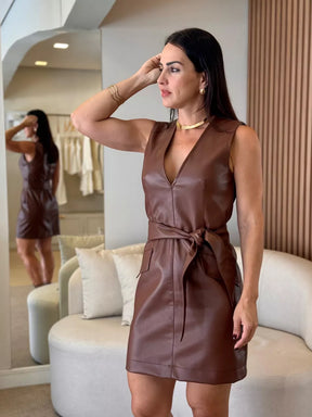 Vestido Courino Leticia Macedo