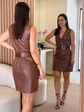 Vestido Courino Leticia Macedo